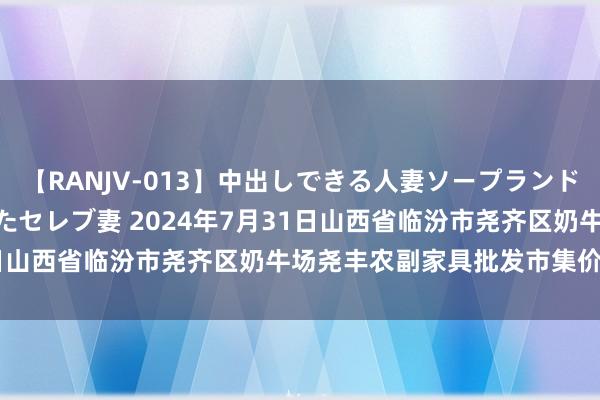 【RANJV-013】中出しできる人妻ソープランドDX 8時間 16人の堕ちたセレブ妻 2024年7月31日山西省临汾市尧齐区奶牛场尧丰农副家具批发市集价钱行情