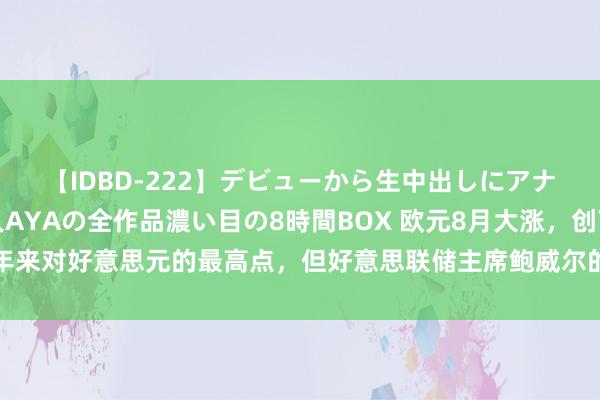 【IDBD-222】デビューから生中出しにアナルまで！最強の芸能人AYAの全作品濃い目の8時間BOX 欧元8月大涨，创下一年来对好意思元的最高点，但好意思联储主席鲍威尔的严慎口吻可能会扭转这一势头